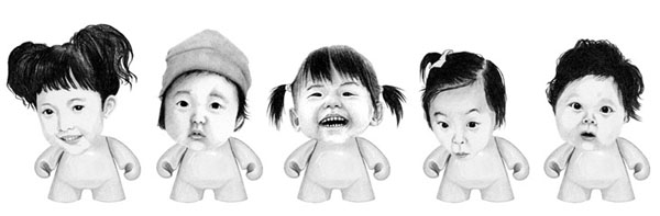 Hello Asians Illustrations by Helena Frank