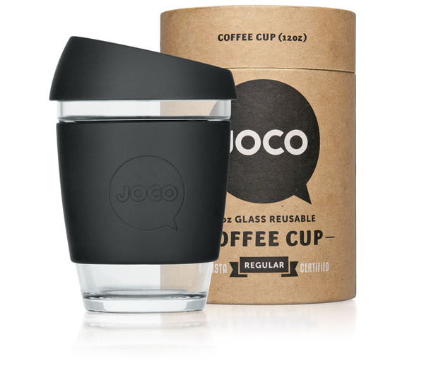 Joco glass coffee cup packaging by Jimmy Gleeson Joco glass coffee cup packaging by Jimmy Gleeson