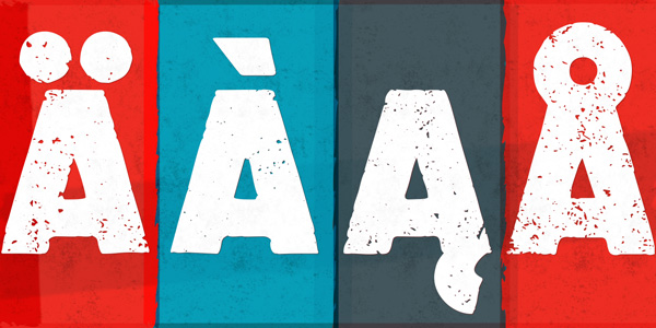 Lito - a grungy bold typeface by Mateusz Machalski