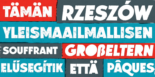 Lito - a grungy bold typeface by Mateusz Machalski