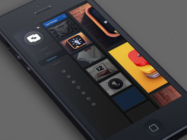 Mobile Portfolio Design Concept by CreativeDash