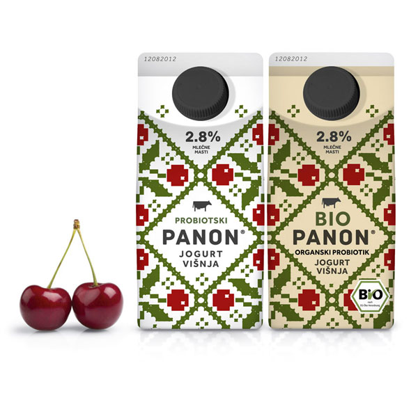 PANON Dairy Identity and Packaging Design by Peter Gregson Studio