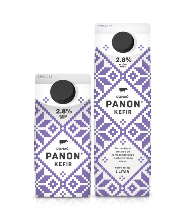 PANON Dairy Identity and Packaging Design by Peter Gregson Studio
