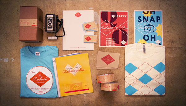 Richard Photo Lab - Brand Identity by Matchstic