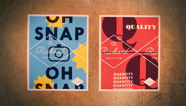 Richard Photo Lab - Graphic Design by Matchstic
