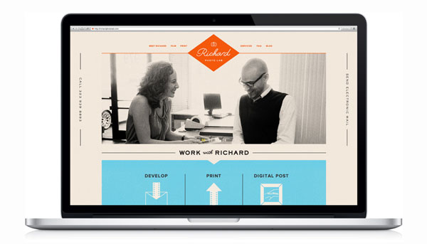 Richard Photo Lab - Website Design by Matchstic