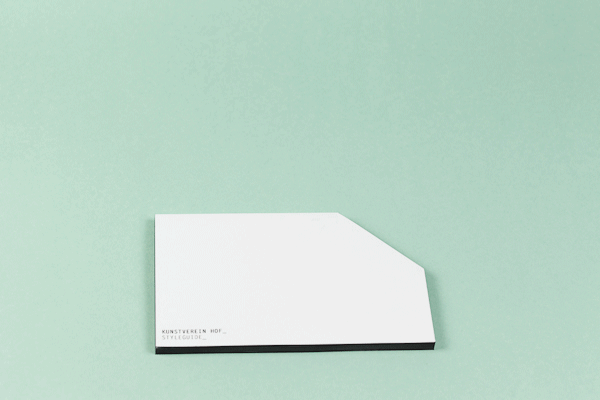 Special K - Kunstverein Hof - Brand Design by Sebastian Berbig and Derya Ormanci