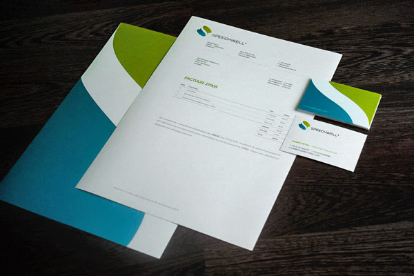 Speechwell - Stationery Design by Higher