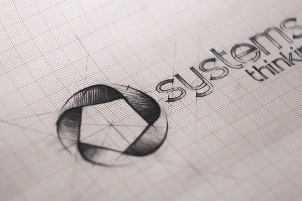 Systems Thinking - Logo Design by Agency Higher - Drawn Skribble
