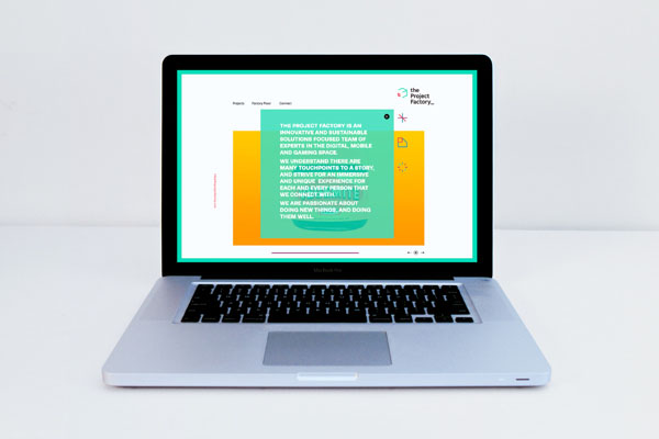 The Project Factory - Website Design by Dittmar
