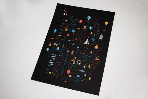 Typographic cause and effect poster by Leta Sobierajski Typographic cause and effect poster by Leta Sobierajski