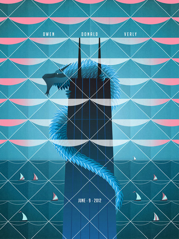 Year Of The Dragon - Graphic Artwork by Christopher Berry