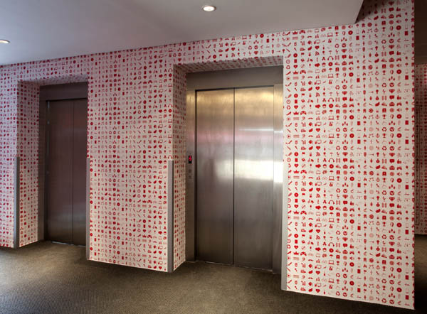Zoom Agency - Icon Wall Design by Ben Johnston