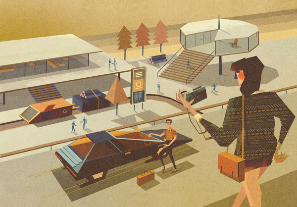 Cover - Illustration by Matthew Lyons for a Section of a Guide on Gadgets