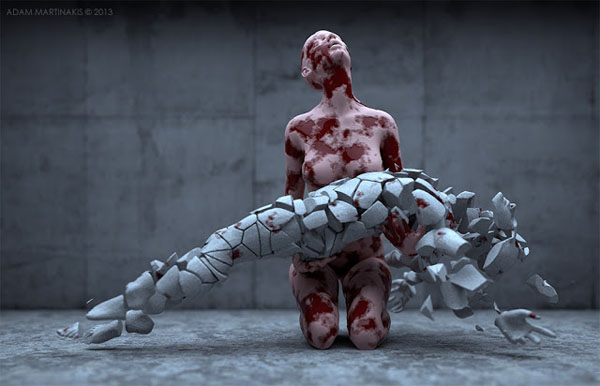 3D Digital Artwork by Adam Martinakis