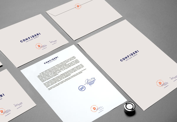 CONFIDERI - Stationery by ARENAS lab and Irina Shoya