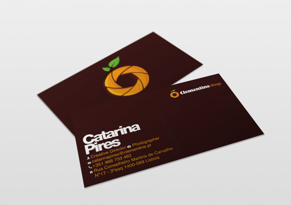 Clementine Things - Business Cards
