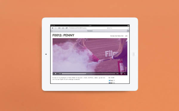 Filmfaktisk - Website Design by Studio Heydays