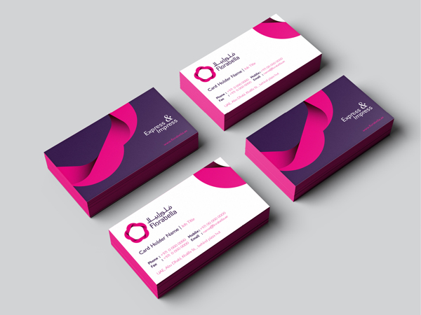 Florabella Business Cards by Mohd Almousa Florabella Business Cards by Mohd Almousa