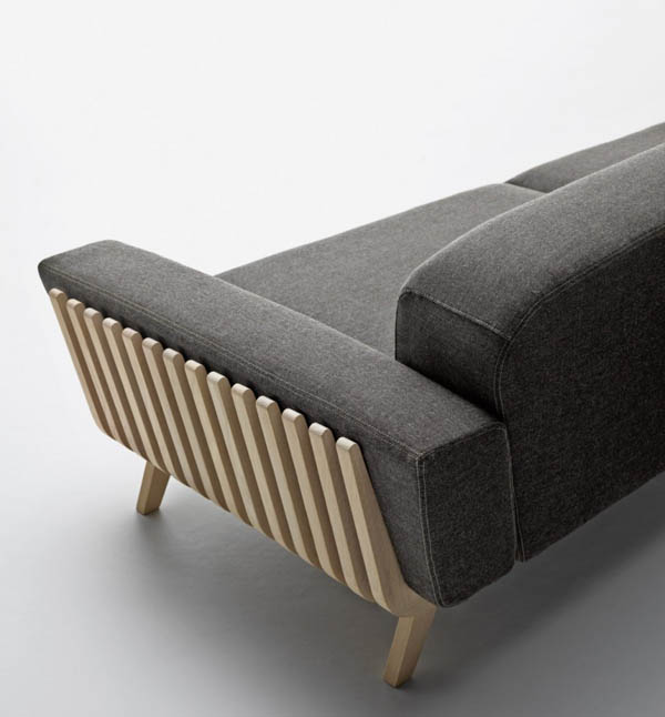 Hamper Sofa - Interior Design by Riva and Montanelli for Passoni Nature Hamper Sofa - Interior Design by Riva and Montanelli for Passoni Nature