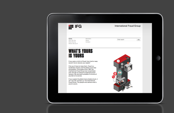 International Fraud Group - Web Design by October Design International Fraud Group - Web Design by October Design