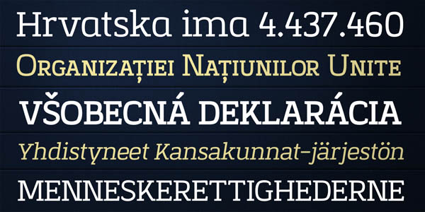 Korpo Serif - Slab Serif Typefamily