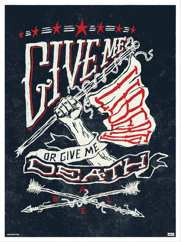 Liberty - Poster Illustration by Nathan Yoder
