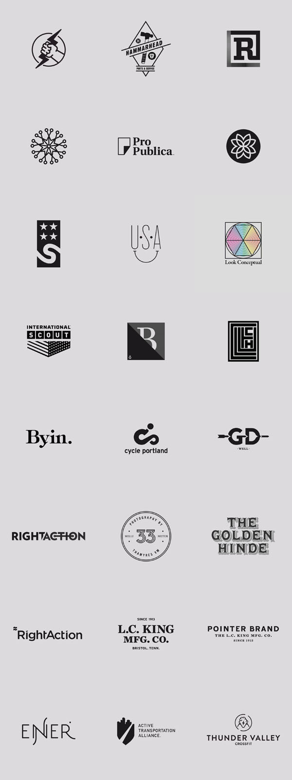 Logo Design Inspiration - Graphic Design by Daniel Blackman