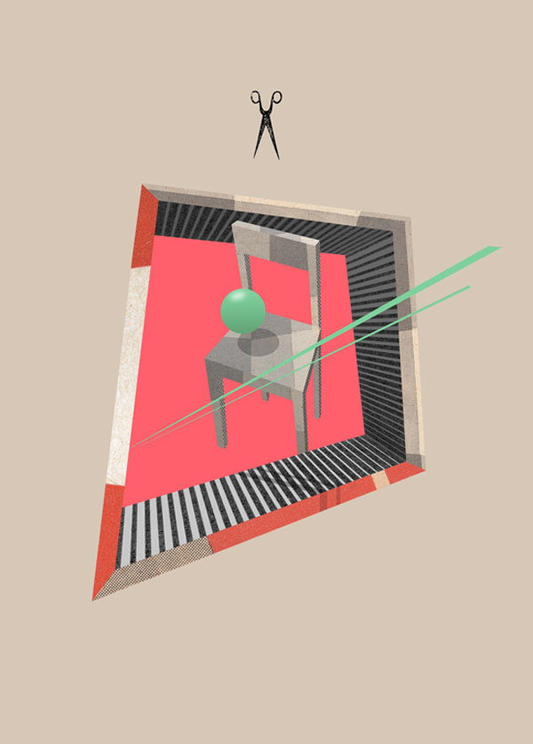 Take Away Dimension - Graphic Artwork by André Britz