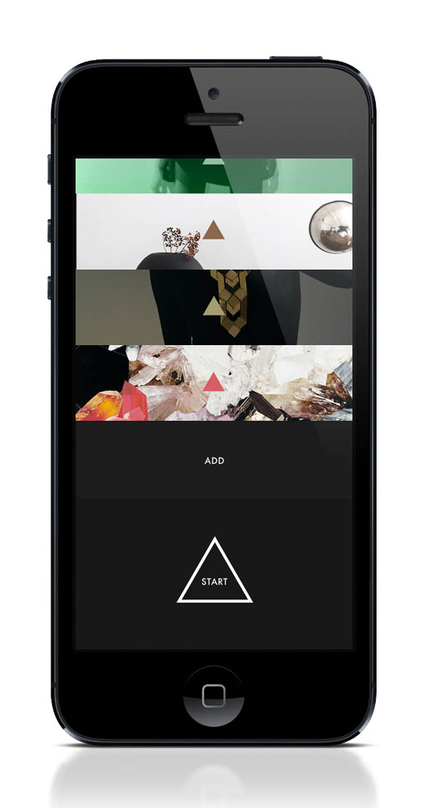 next™ iPhone App Experiment by Lasse Kusk and Daniel Matzke