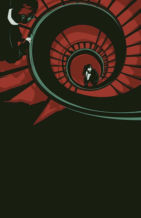 A Small Town In Germany - Book Cover Illustration by Matt Taylor