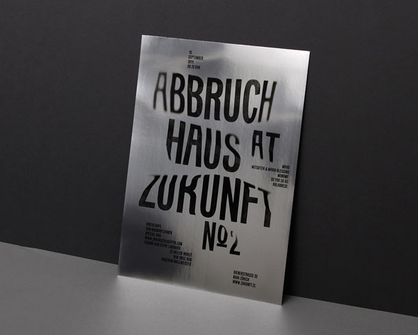 Abbruchhaus Zukunft - Party Flyer Design by Kasper-Florio