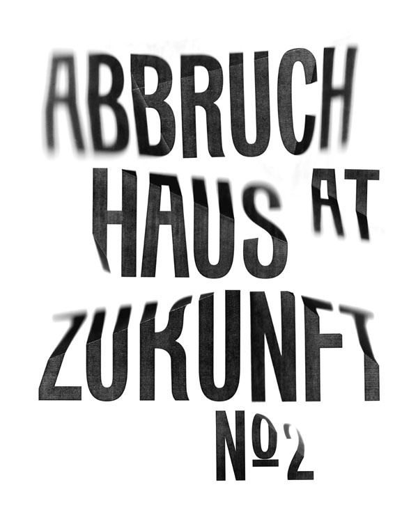 Abbruchhaus Zukunft - Party Flyer Design by Kasper-Florio