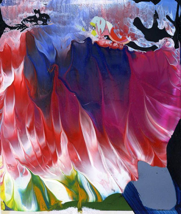 Abstract Painting by Artist Theo Altenberg