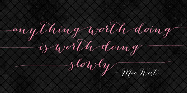 Bombshell Pro offers a batural hanwriting style. You can use it for any kind of text that should look like a real handwritten text.