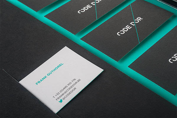 Code D'or - Business Cards by Rik Grafiek Code D'or - Business Cards by Rik Grafiek
