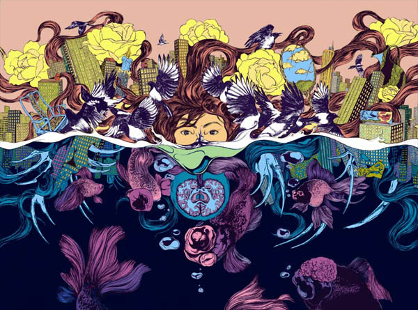 Frog - Illustration by Siyu Chen Frog - Illustration by Siyu Chen