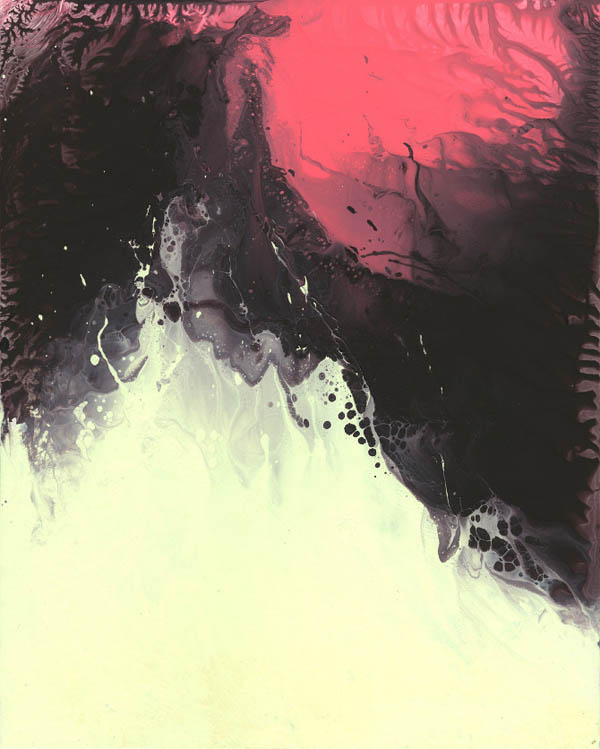 Increasing Action - Acrylic on Museum Board by Michael Cina