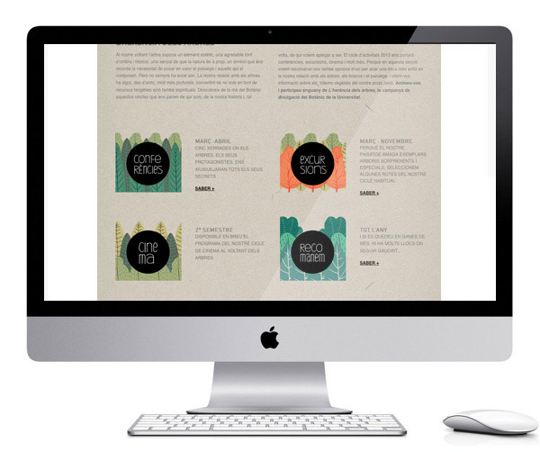 Jardí Botànic de València 2013 - Web Design by Casmic Lab