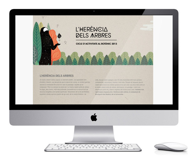 Jardí Botànic de València 2013 - Website Design by Casmic Lab