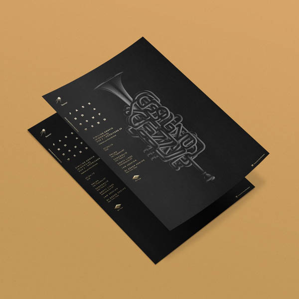 Jazzed & Confused - Poster Design by Anton Burmistrov for Sputnik-6