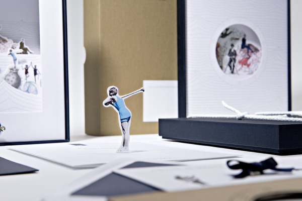 MS Europa 2 - Invitation for a Ship Launching Ceremony - Design by Paperlux for Hapag-Lloyd