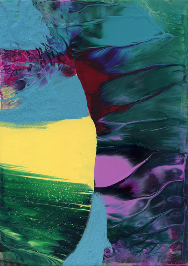Oil on Cardboard Painting by Artist Theo Altenberg