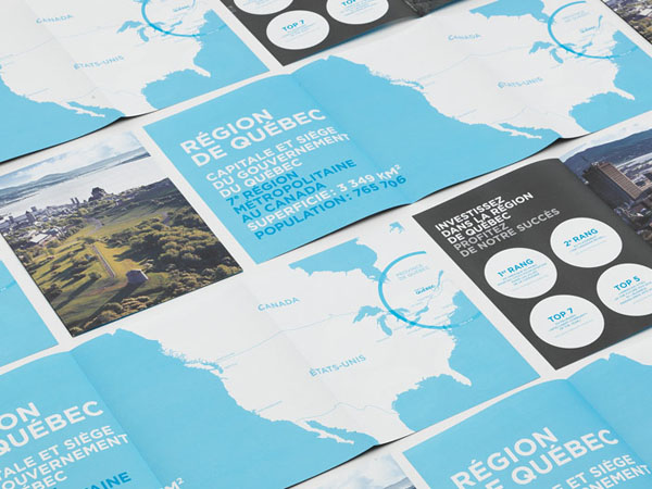 Québec International - Investors Brochure - Graphic Design by lg2boutique Québec International - Investors Brochure - Graphic Design by lg2boutique