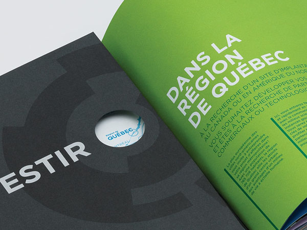 Québec International - Investors Brochure - Print Design by lg2boutique Québec International - Investors Brochure - Print Design by lg2boutique
