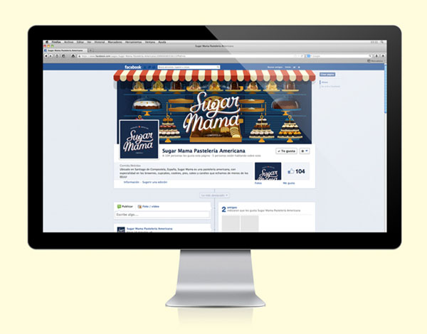 Website Design by David Sierra for Sugar Mama