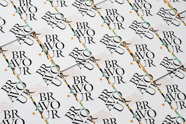 Bravour Exhibition Catalogue and Poster Design by Bartholomäus Zientek
