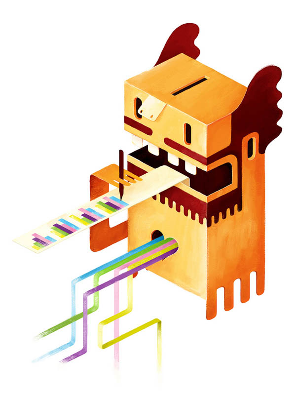 Digital character painting by Carlo Giovani for Gol Magazine/TRIP Digital character painting by Carlo Giovani for Gol Magazine/TRIP