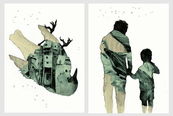 2 Illustrations for Lapeste Magazine 2 Illustrations for Lapeste Magazine