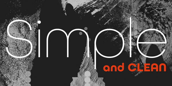 All Round Gothic - Simple and Clean Typeface